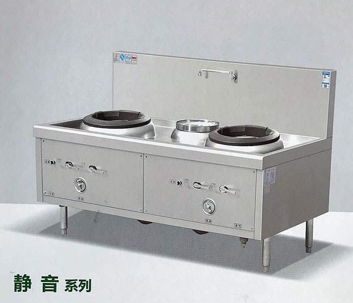 低噪音節(jié)能灶，商用不銹鋼炒菜灶，中餐燃?xì)獬床嗽? title=
